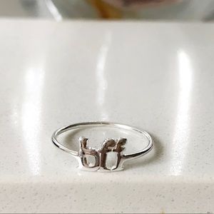 BFF 925 Sterling Silver Ring